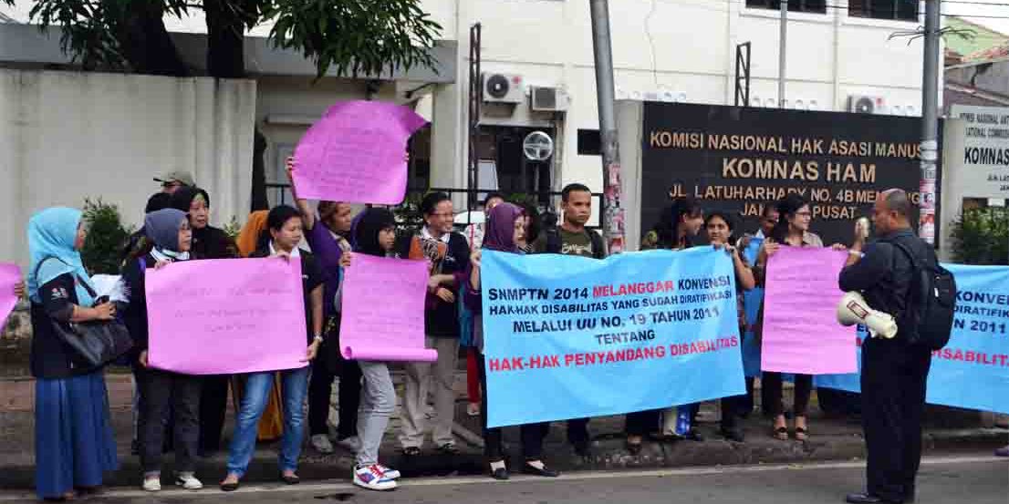 aksi penyandang disabilitas