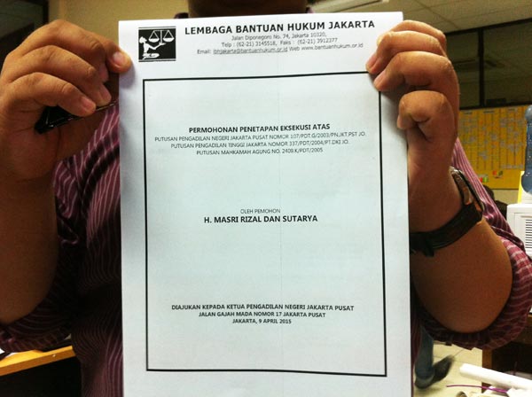 ahok ganti rugi penggusuran