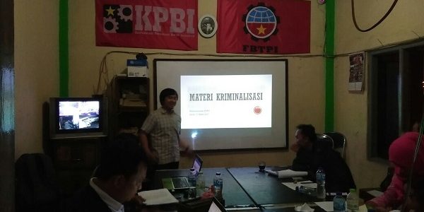 pelatihan advokasi pidana perburuhan