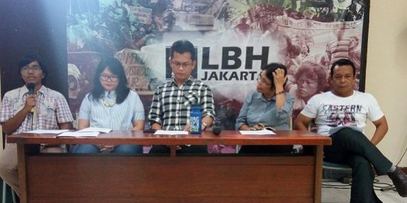 konferensi pers seruan perdamaian