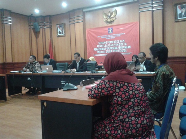 2018.09.21 – Majelis Pemeriksa Sengketa Perundang-Undangan Nyatakan Kementerian Keuangan Lalai Membayar Ganti Rugi Korban Salah Tangkap Pengamen Cipulir