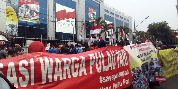 Foto Aksi di Kementerian ATR-BPN 1