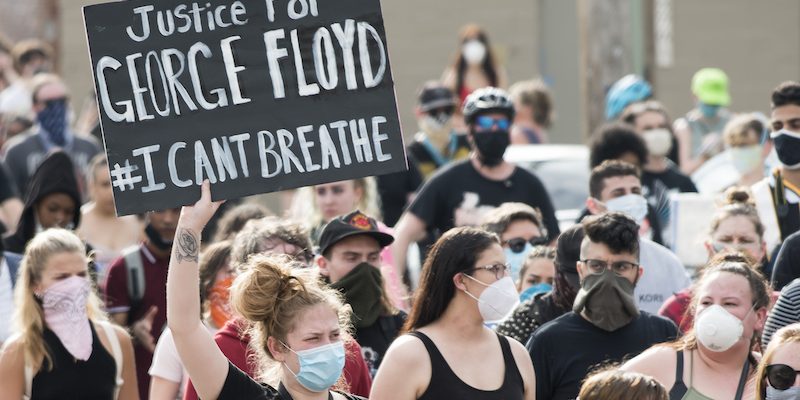 Protest_against_police_violence_-_Justice_for_George_Floyd,_May_26,_2020_11 copy