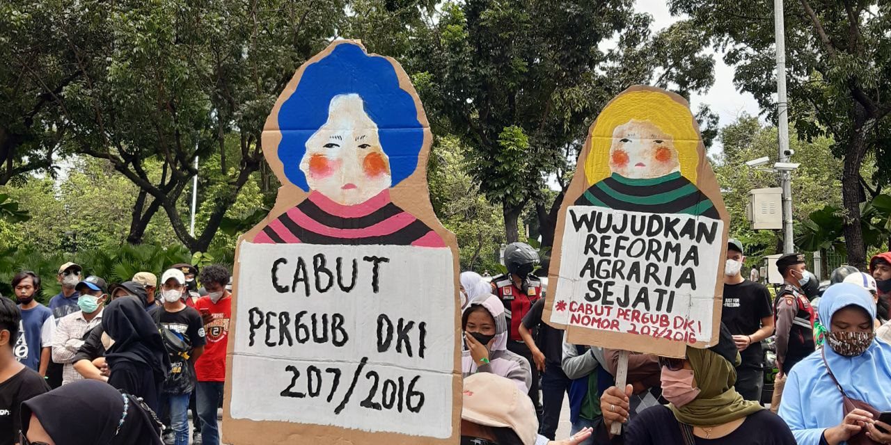 GUBERNUR DKI JAKARTA HARUS MENCABUT PERGUB 207/2016