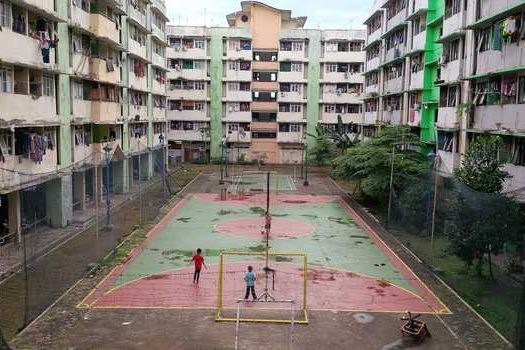 Foto suasana rusunawa marunda