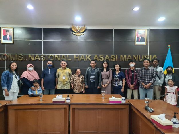 Warga Pancoran Buntu 2 Audiensi di Komnas HAM