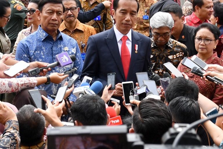 Jokowi menjelaskan statement kebebasan beragama